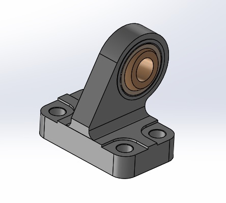 Clevis foot bracket
